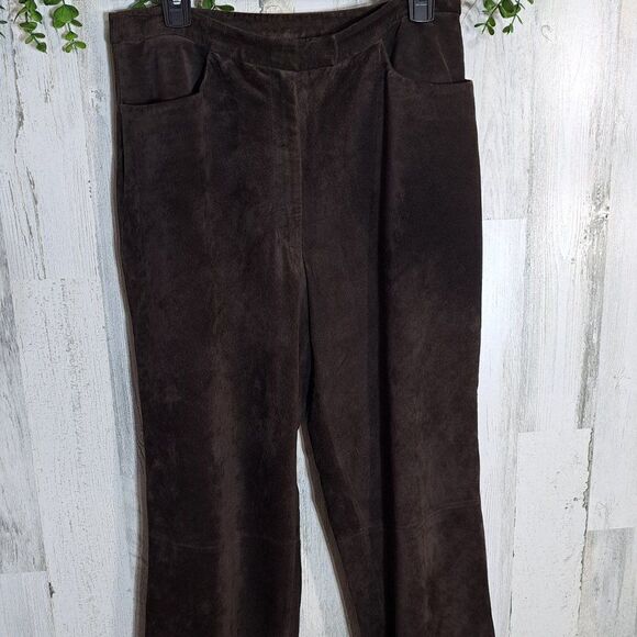 Caslon Leather Pants - Picture 1 of 8